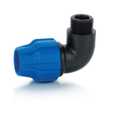PP Compression Fitting-HDPE Compression Fitting-Hdpe Fitting-Pipe Fitting-Elbow X MBSP