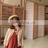 C1076/Cotton Simple Fashion Kids Sweater Coat Girls Wholesale Boutique Knit Cardigan thumbnail-5