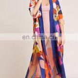 Robe Plage 2019 Cotton Swim Suit Cover up Plus Size Print Beach Coverups for Women Sarong Beach Wrap Bathing Suit Cover Ups