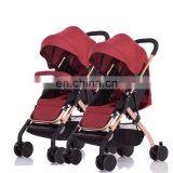 Good China Manufacturer Wholesale Cheap Price Easy Foldable Twin Baby Stroller Made in China thumbnail-3