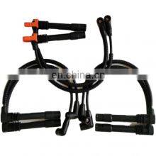 Auto Ignition Wire Set Ignition Cable Spark Plug Cable Set For CHevrolet Optra Astra Daewoo Leganza 1756188 96460220 96190263 thumbnail-1