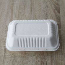 Recyclable Takeaway Bagasse Food Lunch Box thumbnail-3