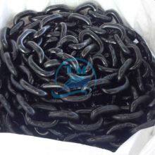 Black Paint Studless and Stud Link Anchor Chain thumbnail-1