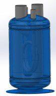 BLR/HSA SERIES HEAT EXCHANGER SUCTION LINE ACCUMULATOR thumbnail-3