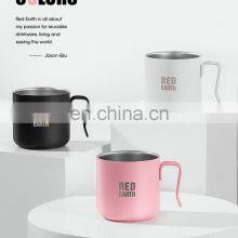 GINT Wholesale Custom Logo Printed Color Red Black White Bulk Travel Camp Steel Metal Coffee Enamel Mug thumbnail-5