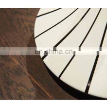 Nordic Porcelain Creative Ceramic Black White Vase For Home Decoration thumbnail-3