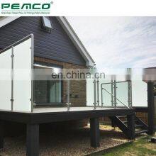 Customized Modern Glass Spigot Handrail Stainless Steel Glass Railing thumbnail-4