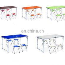 Hot Sales High End Plastic Bbq Folding Tables and Chair Set Portable Cheap Picnic Outdoor Camping 72inch Folding Table Price