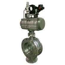 气动调节法兰蝶阀1