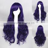 cheap wholesale 80CM medium wave purple women Lolita wave party wig