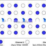 Marine Led Aquarium Light Fixture, 120w Saltwater Coral Reef Led Aquarium Light for 24inch 60cm Reef Tank thumbnail-6