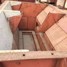 Wodon Hot-Rolled Wear Resistant Steel CO Plate Feeder Chute Cement Mining Industry ASME AISI Standards Custom Cutting Welding thumbnail-2