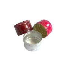 Wholesale 18mm, 24mm, 28mm, 38mm Aluminum ROPP Caps With PE Liners for Wine, Beverage, and Spirit Packaging thumbnail-5