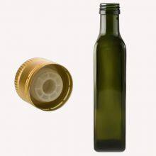 Aluminium Olive Oil Bottle Caps 31.5X24mm Easy Open Aluminum Lid thumbnail-4