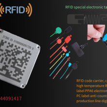 Rfid Electronic Tag Manufacturing and Production, High-frequency, Ultra-high-frequency, and Low-frequency Chip Data Encoding, High-temperature-resistant Radio Frequency thumbnail-1