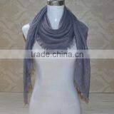 New Design Ladies Fashion Tassel Cotton Glitter Muslim Hijab Square Scarf Quality Choice thumbnail-2