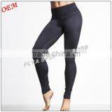 Wholesale Custom High Quality 73% Polyester 27% Spandex Yoga Leggings Dry Fit High Waist Workout Yoga Pants for Women Quality Choice thumbnail-2