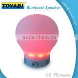 Wireless Bluetooth Stereo Speaker Subwoofer Home Decoration Lamp LED Multifunctional Colorful Small Night Light Support AUX USB thumbnail-4