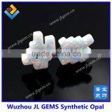 Hot Sales Aquarius Fire White/Blue Opal 78 Colors Optional Gemstone With 12 Horoscope Synthetic Opal thumbnail-4