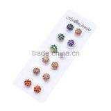 Crystal Gifts The New Muslim Scarf Accessories Mixed Colors Rhinestone Magnet Brooch PDJ0083 thumbnail-3