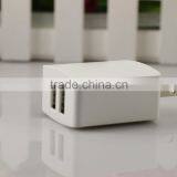 Dual USB 2.1A Wall Charger,mobile Phone 2 USB 2.1A Travel Charger for IPad thumbnail-5
