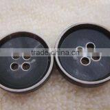 Sedex Audited Factory 2 Pillar Burnt Rim 4 Holes Urea Button, Urea Button thumbnail-3