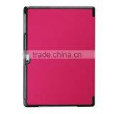 Hot Sale Hor Press Ultra Thin Flip Leather Case for Mircosoft Surface Pro 4 Flip Leather Cover Case thumbnail-3