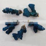 Dyed Red Natural Bamboo Coral Rough Raw Material Marine Aquarium Reef Coral Decotarion thumbnail-6