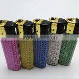 Silver Match Lighters Colored With Golden Cap Star Lighter thumbnail-4