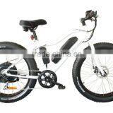 26 Inch Electric Snow Bike;48V 500W Electric Snow Fat Tire Bicycle;Aluminum Alloy Snow Bike thumbnail-2