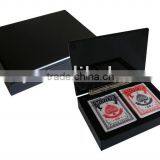 High Gloss Wooden Travel Poker Set thumbnail-1