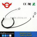 2016 Newest go Pro Accessories 24 Inch Stainless Steel Tether Lanyard for GoPro Hero Camera thumbnail-2