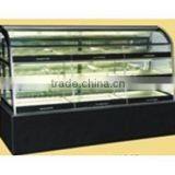 Marble Refrigerated Glass Cake Showcase, Commercial Cake Displayer Cooler thumbnail-1