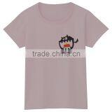OEM Servece Cute Monster and Cake Heart Design for Girls Cotton Tshirt thumbnail-4