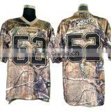 Camo American Football Jersey Custom Made With Any Logo and Number thumbnail-2