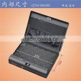 Wholesale- MS500 Micro Vault Biometric Fingerprint Handgun Pistol Small Car Security Storage Steel Safe Box / Gun Vault thumbnail-6