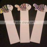 Animal Silk Printed Wood Bookmark(wood Craft/wood Gift in Laser Cut & Engraving) thumbnail-1