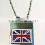 Low Price and High Quality Flag Pendant Necklace Dog Tag
