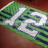 Customized Waterproof Printed Flags Screen Printing Car Flag and Full Colors UV Resistant Custom Flags -- DH 17634 thumbnail-2