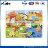 Unique Design Children Wooden Happy Housing Puzzle Game Toy thumbnail-4