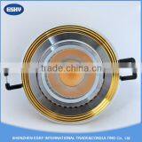 High Quality China Factory Gold Color Cob Led Downlight