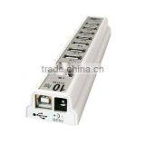 10 Port USB 2.0 HUB White