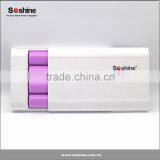 High Full Capacity Smart Power Bank Case 4*18650 Battery Cells Battery Charger Exchangeable Power Bank Real Capacity 14400mah