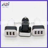 3 Port Aluminum USB Car Charger thumbnail-3