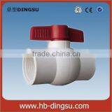 Low Price White Color Plastic PVC Ball Valve
