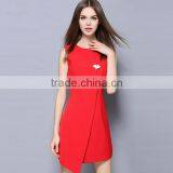 2016 Fashion Sexy Women Elegant Summer Floral Dresses Plus Size Women Clothing thumbnail-4
