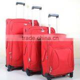 3 Pcs Luggage Set Red Suitcase thumbnail-1