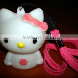 led gifts Kitty with mobile lanyard