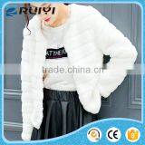 Lady Faux Fur Coat Black Fur Coat Jacket thumbnail-3