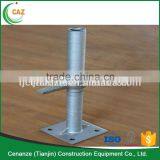 Scaffolding Adjustable Solid/hollow 600mm Jack Base